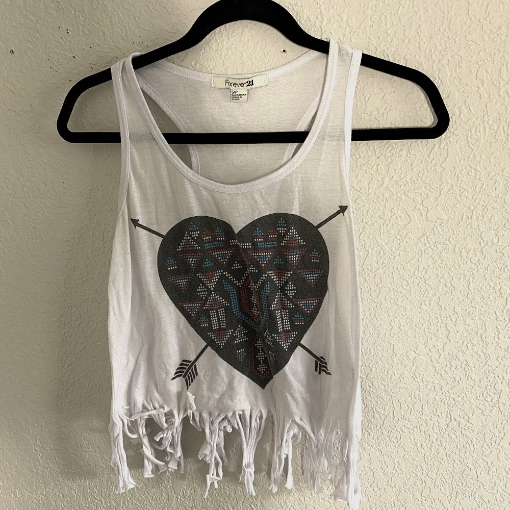 Boho Fringe Tank Top